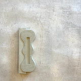 "Torque" - Wall Sculpture / Vase - White