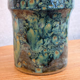 Cylinder Vase - Green Speckle - Large