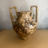 Vase - Urn-Shaped, Handled - Toffee Wash - Large