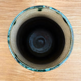 Cylinder Vase - Green Speckle - Large