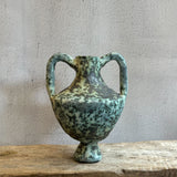 Vase - Urn-Shaped - Green Speckle - Medium #03 • Feb25