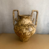 Vase - Urn-Shaped, Handled - Toffee Wash - Large