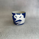 Blue & White Animal Cups • Oct24