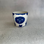 Blue & White Animal Cups • Oct24