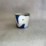 Blue & White Animal Cups • Oct24