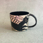 Black & White Animal Mugs - "Near & Far" 2023