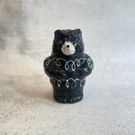 Squiggle Bear Vase - Small - "Near & Far" 2023