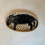 Black & White Animal Plates - Oval - Small - "Near & Far" 2023