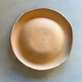 "Dimple" Platter in "Blue Ocean" Speckle - Large