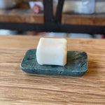 Marble Soap Dish - Green - Small