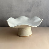 Pedestal Wave Bowl - Large