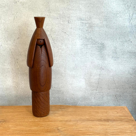 Vintage Kokeshi #110 by Shido Shozan - Tall
