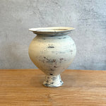 Rimmed Pedastal Vases - White • serious PLAY