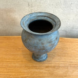 Rimmed Pedastal Vases - Blue • serious PLAY