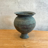 Rimmed Pedastal Vases - Green • serious PLAY