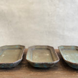 Octagonal Plate - Medium - Dark Blue
