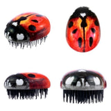 "Pebble" Detangling Brush - Ladybug