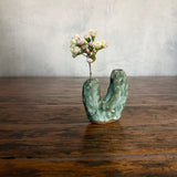 U-shaped Totem - Green & White Wash - XS