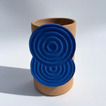 Deco Circle Vase - Blue  - 2023