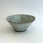 Breakfast Bowl #05 - Carved - Grey / Green