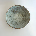Breakfast Bowl #05 - Carved - Grey / Green