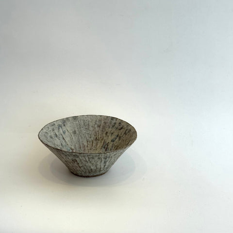 Breakfast Bowl #03 - Carved - White Wash