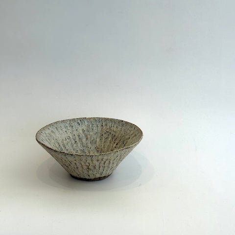 Breakfast Bowl #04 - Carved - White Wash