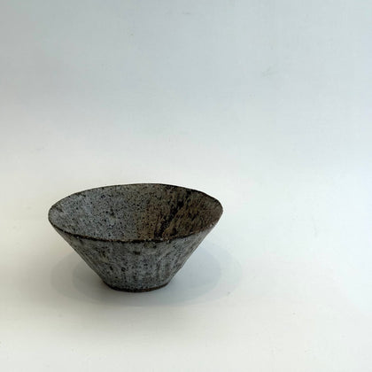 Breakfast Bowl #07 - Carved - Dark Brown