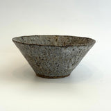 Breakfast Bowl #07 - Carved - Dark Brown