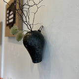 Black Wall Vase - Medium
