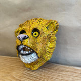 Ceramic Lion Face