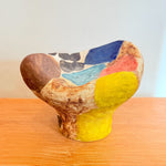 Multi-Coloured Pedestal Bowl / Sculpture • May25