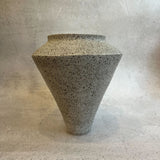 "V" Shaped Vase #3 - 2023 (White Speckle)