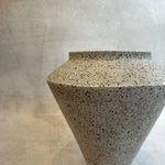 "V" Shaped Vase #3 - 2023 (White Speckle)