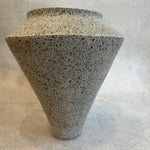 "V" Shaped Vase #3 - 2023 (White Speckle)