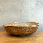 Salad Bowl #04 - Shino Glaze - Large