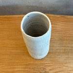 "Eucalypt" Cylinder Vases - White - Medium