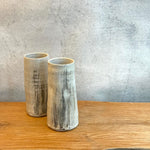 "Eucalypt" Cylinder Vases - Speckle - Medium