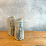 "Eucalypt" Cylinder Vases - Speckle - Medium