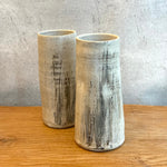 "Eucalypt" Cylinder Vases - Speckle - Medium