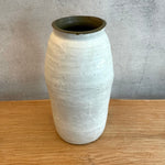 "Eucalypt" Cylinder Vase - White - Large