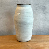 "Eucalypt" Cylinder Vase - White - Large