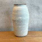 "Eucalypt" Cylinder Vase - White - Large
