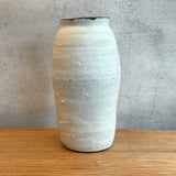"Eucalypt" Cylinder Vase - White - Large