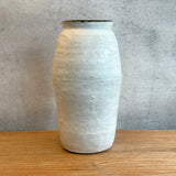 "Eucalypt" Cylinder Vase - White - Large