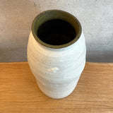 "Eucalypt" Cylinder Vase - White - Large