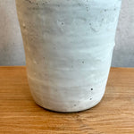 "Eucalypt" Cylinder Vase - White - Large