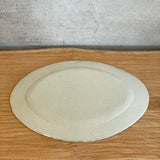 Oval Platter - Carved Edge #03 - June 2024