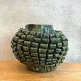 "Loop de Loop" Vase in Olive Green - Large