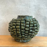 "Loop de Loop" Vase in Olive Green - Large